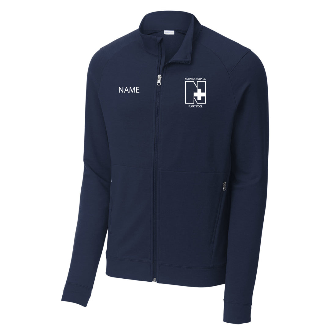 Norwalk Hospital Float Pool Wicking Fleece Full Zip