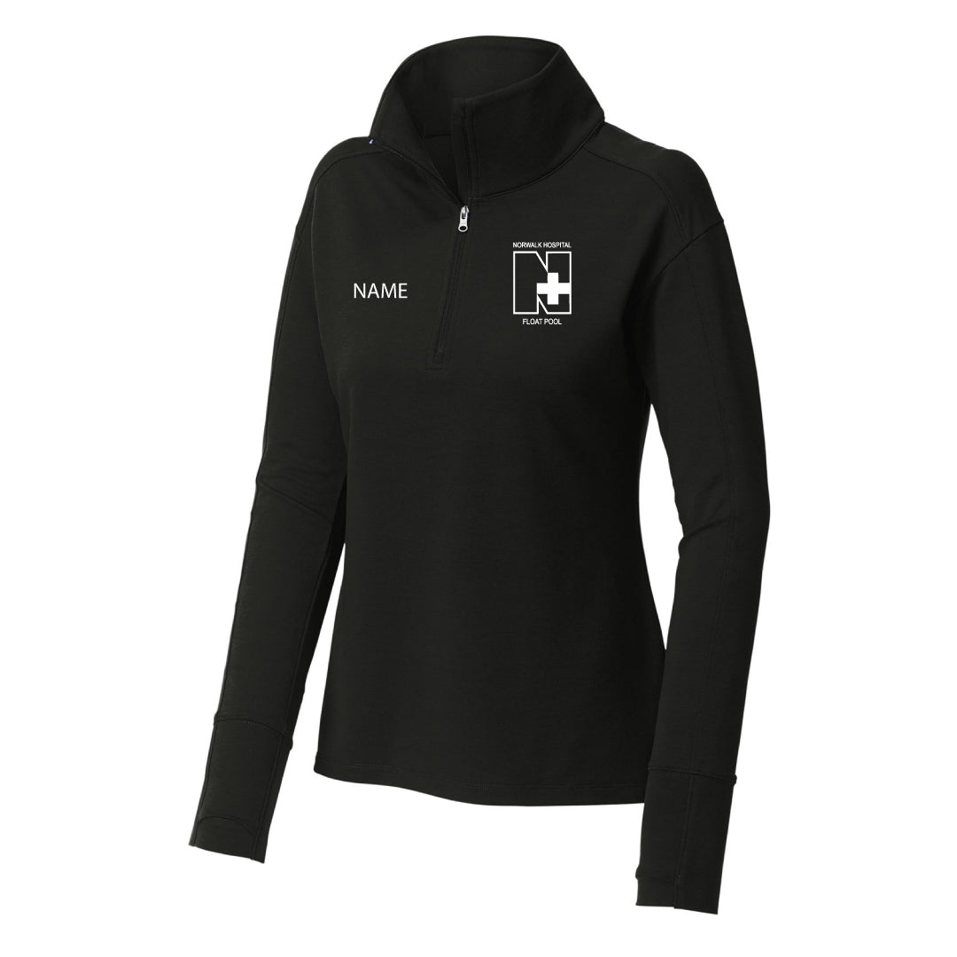 Norwalk Hospital Float Pool Wicking Fleece 1/4 Zip