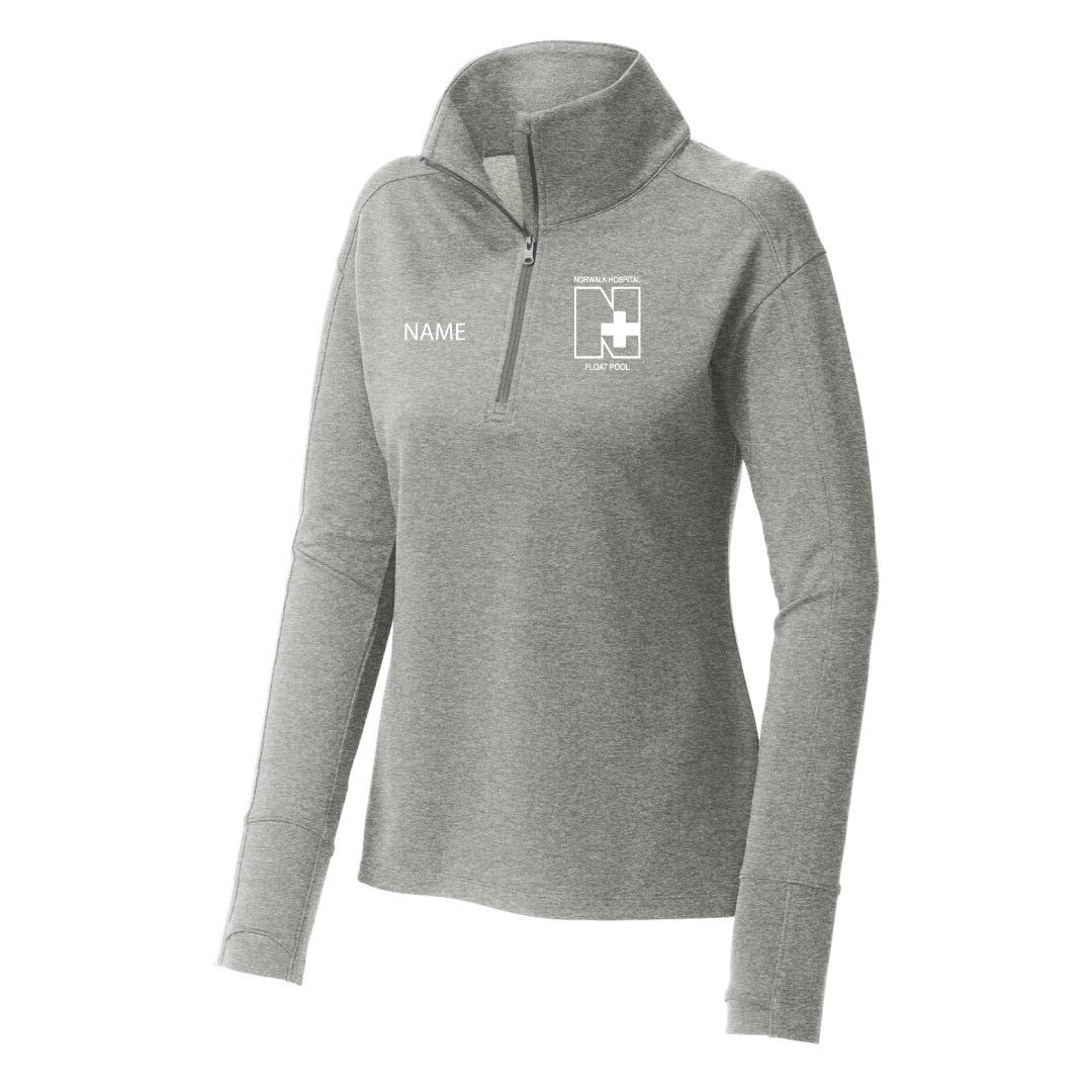 Norwalk Hospital Float Pool Wicking Fleece 1/4 Zip