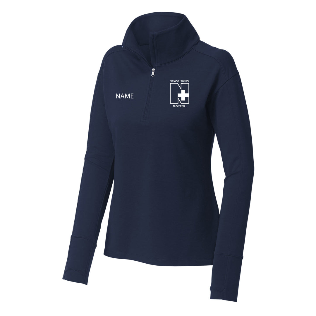 Norwalk Hospital Float Pool Wicking Fleece 1/4 Zip