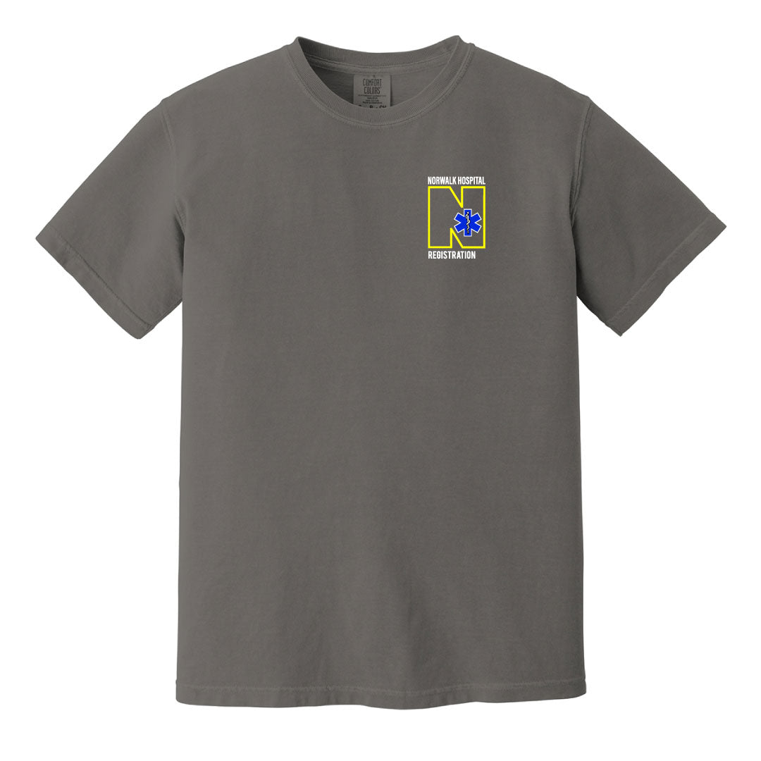 Norwalk Hospital Registration Comfort Colors Short Sleeve Tee