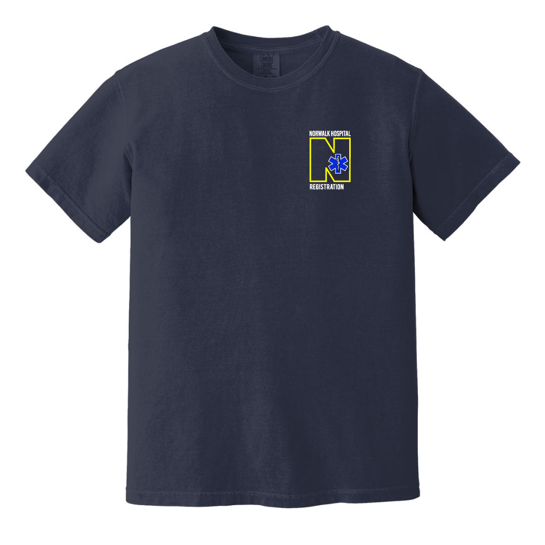 Norwalk Hospital Registration Comfort Colors Short Sleeve Tee