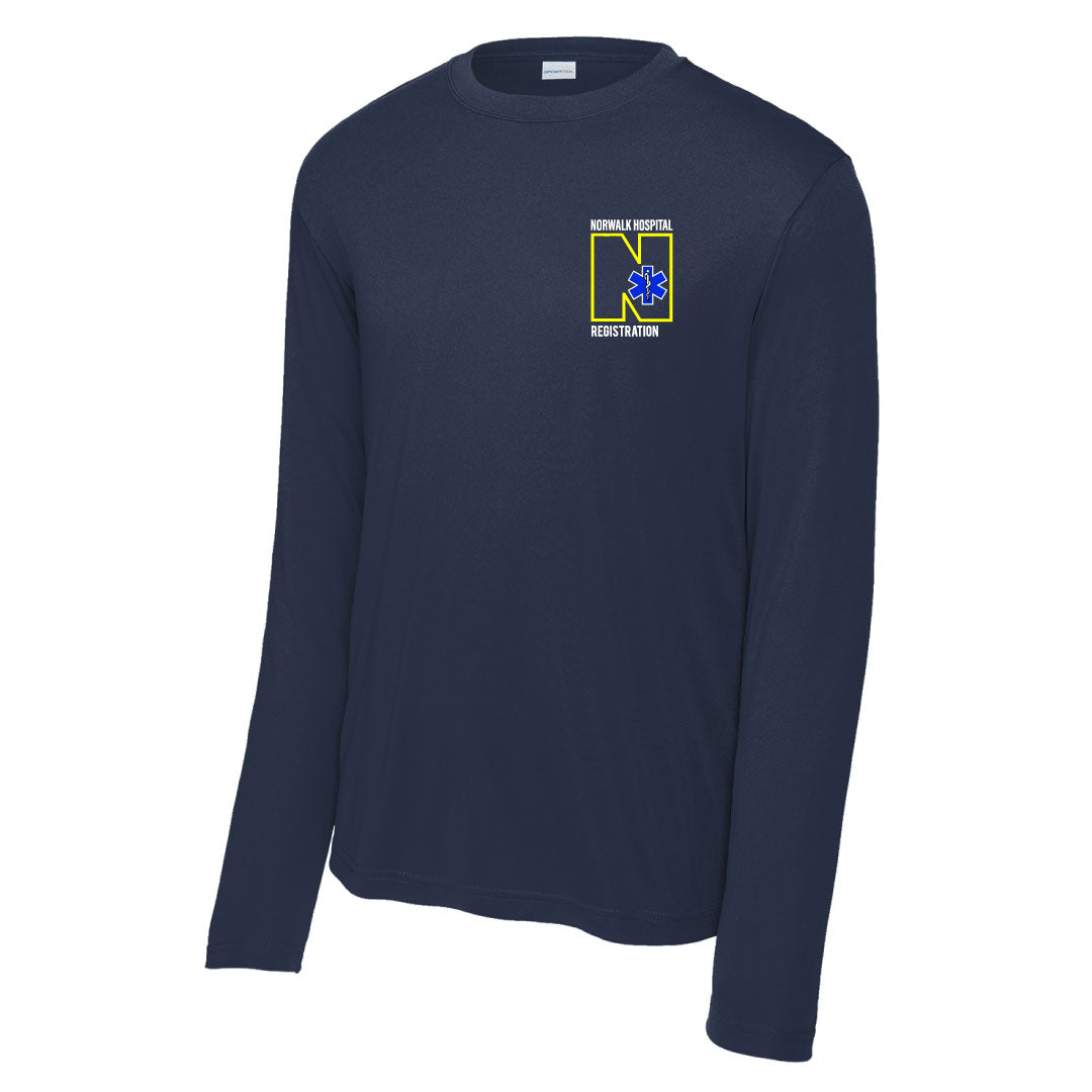 Norwalk Hospital Registration Performance Long Sleeve