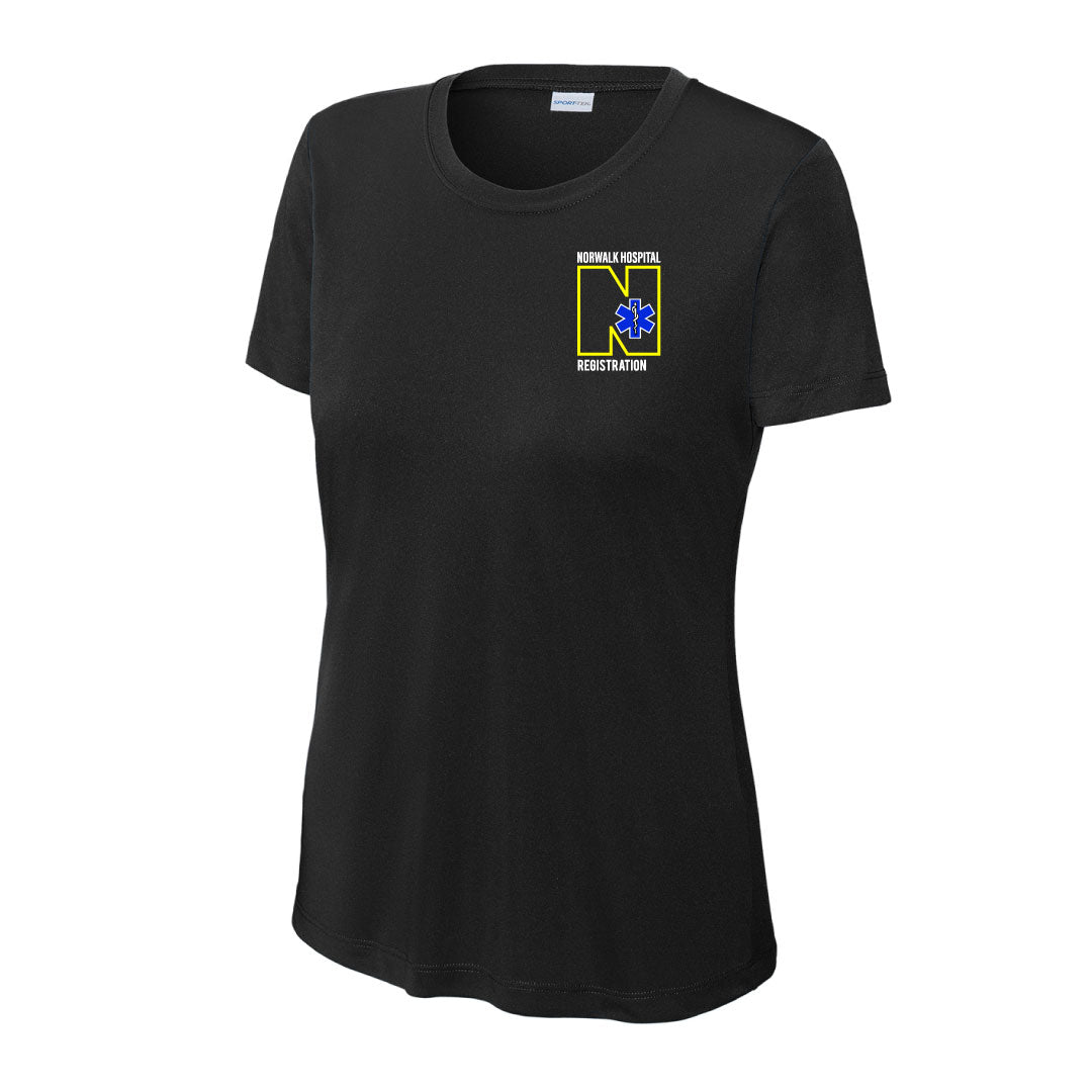 Norwalk Hospital Registration Performance Short Sleeve