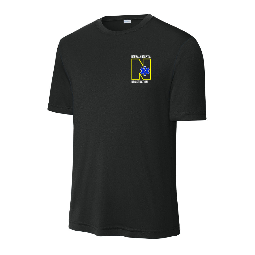 Norwalk Hospital Registration Performance Short Sleeve