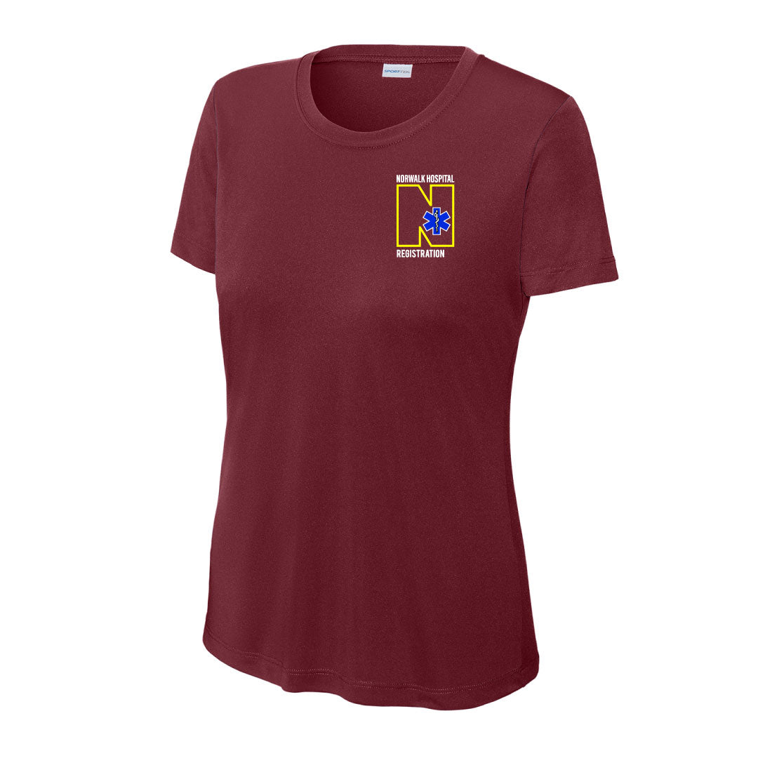 Norwalk Hospital Registration Performance Short Sleeve