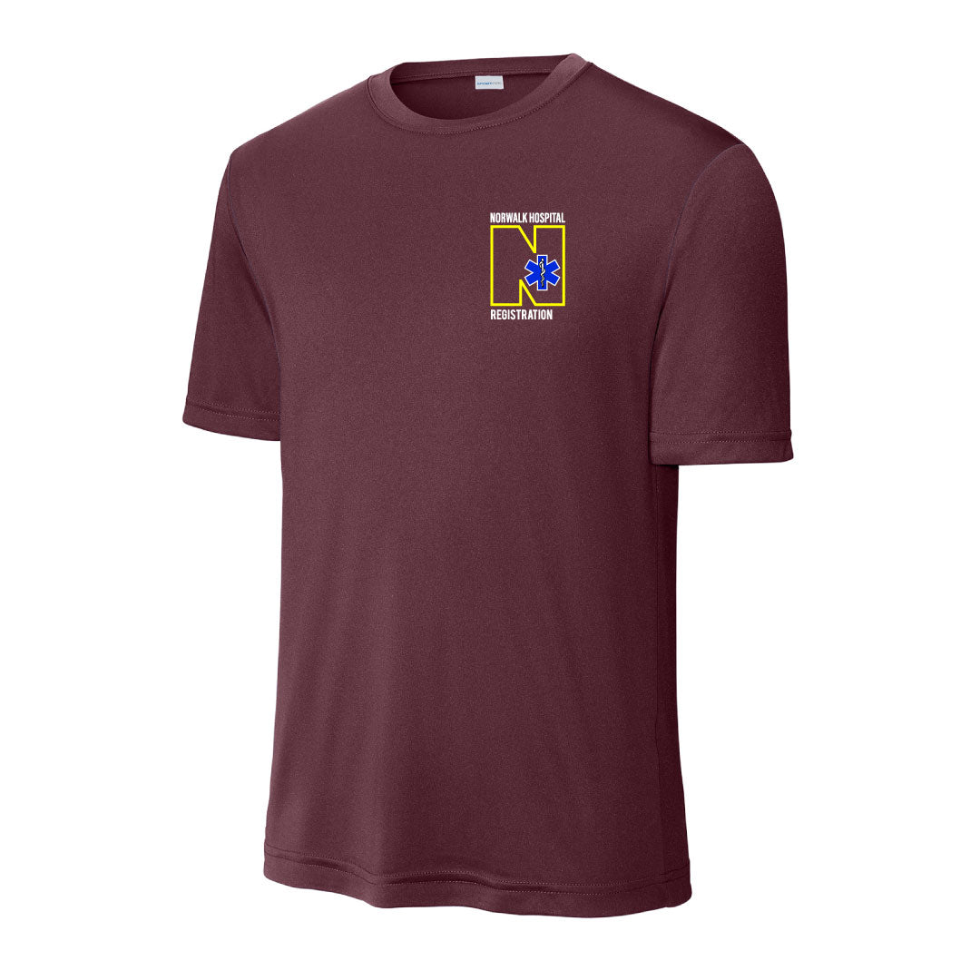 Norwalk Hospital Registration Performance Short Sleeve