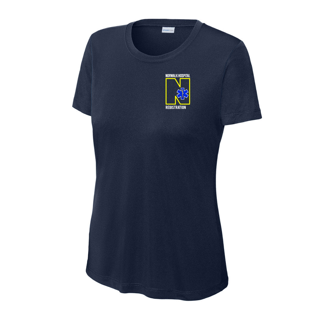 Norwalk Hospital Registration Performance Short Sleeve