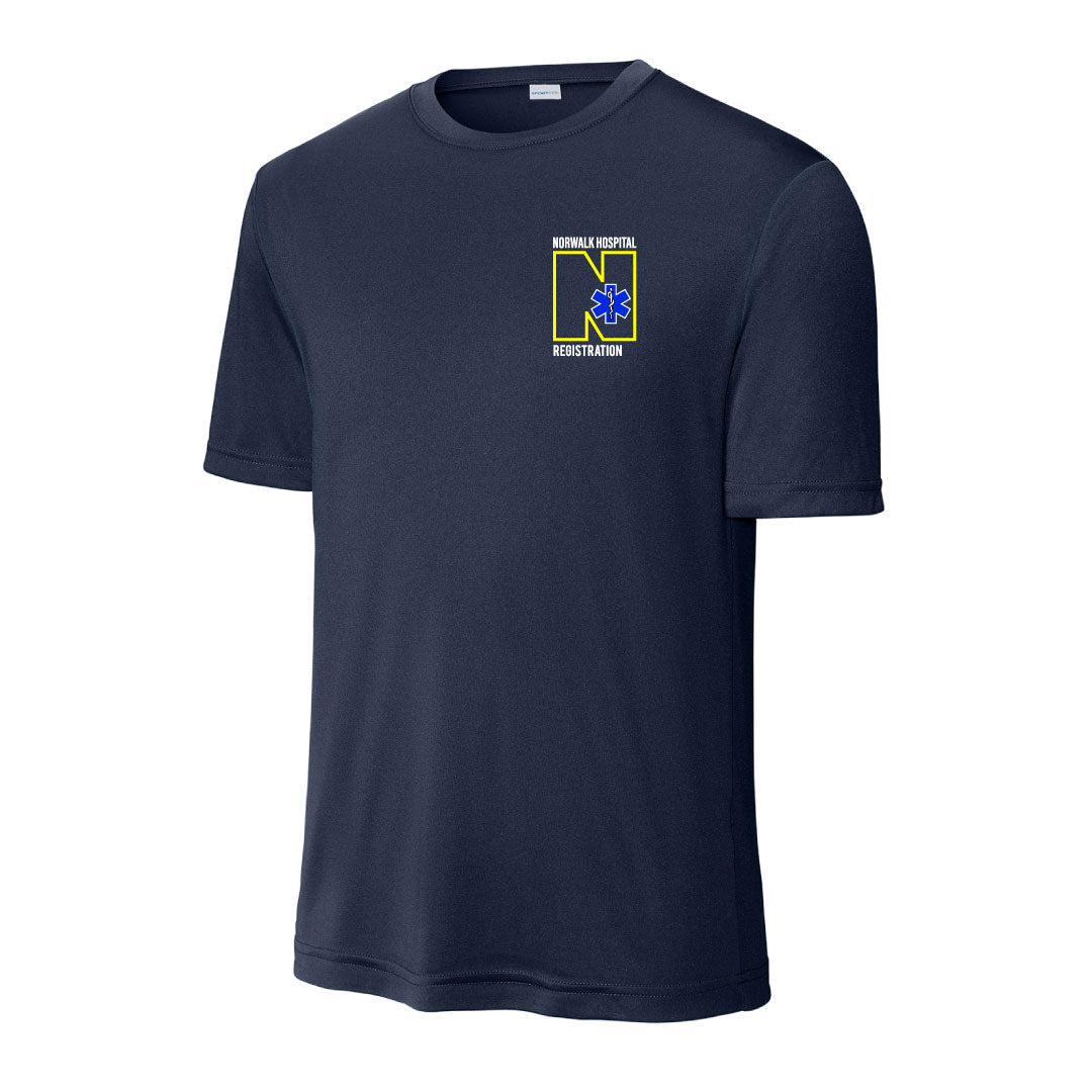 Norwalk Hospital Registration Performance Short Sleeve