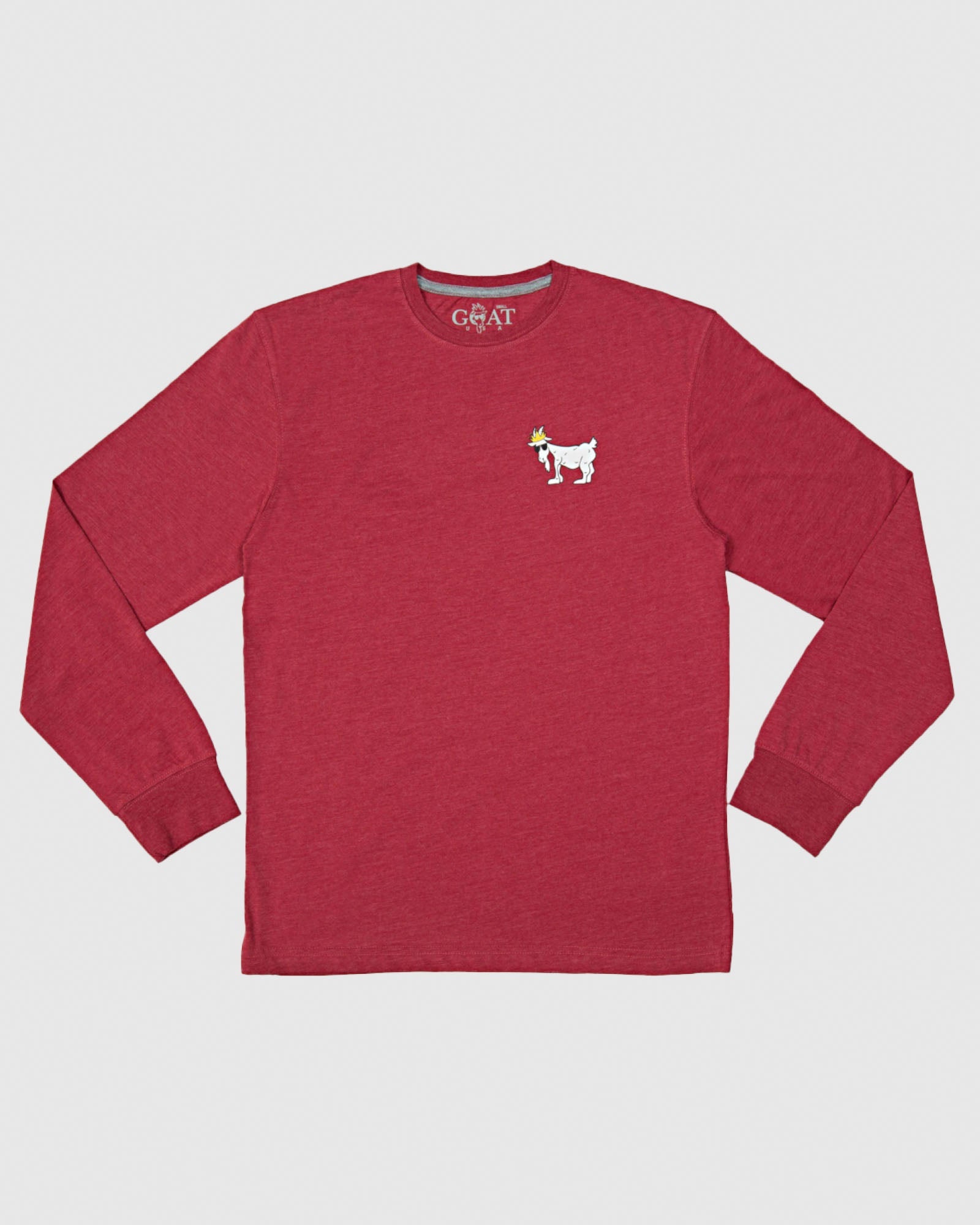 Goat USA Youth OG Long Sleeve T-Shirt Apparel Goat USA Cardinal Youth Small 