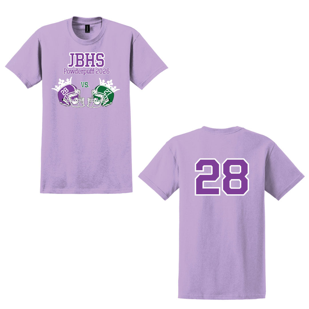 Barlow Powderpuff JUNIORS Cotton Orchid Tee Logowear Barlow Powderpuff
