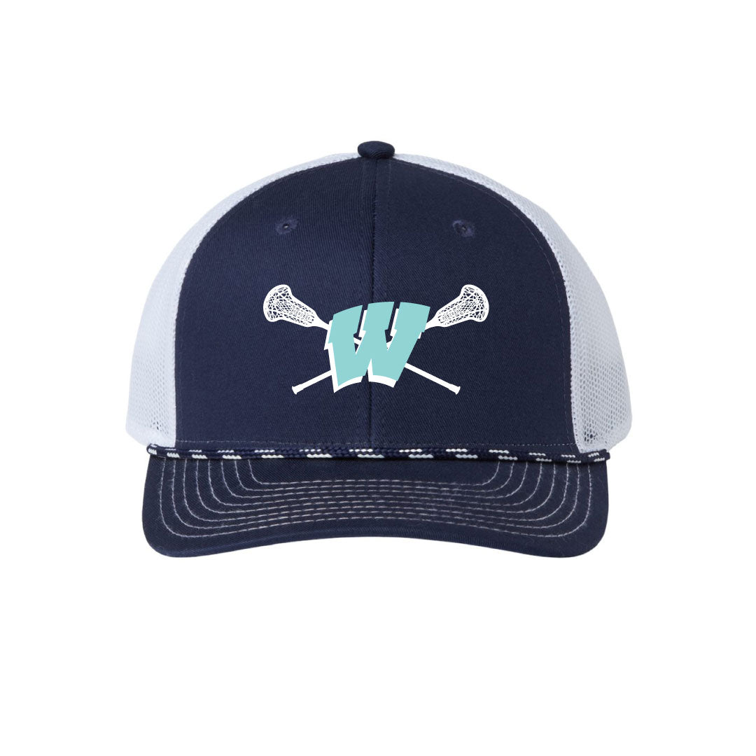 Westport PAL Girls Lacrosse Rope Trucker Hat