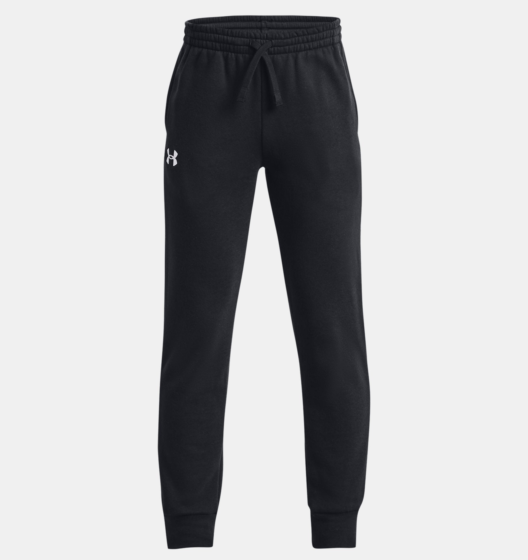 Under Armour Boys Rival Fleece Joggers 2 Apparel Under Armour Black/White-001 Small 