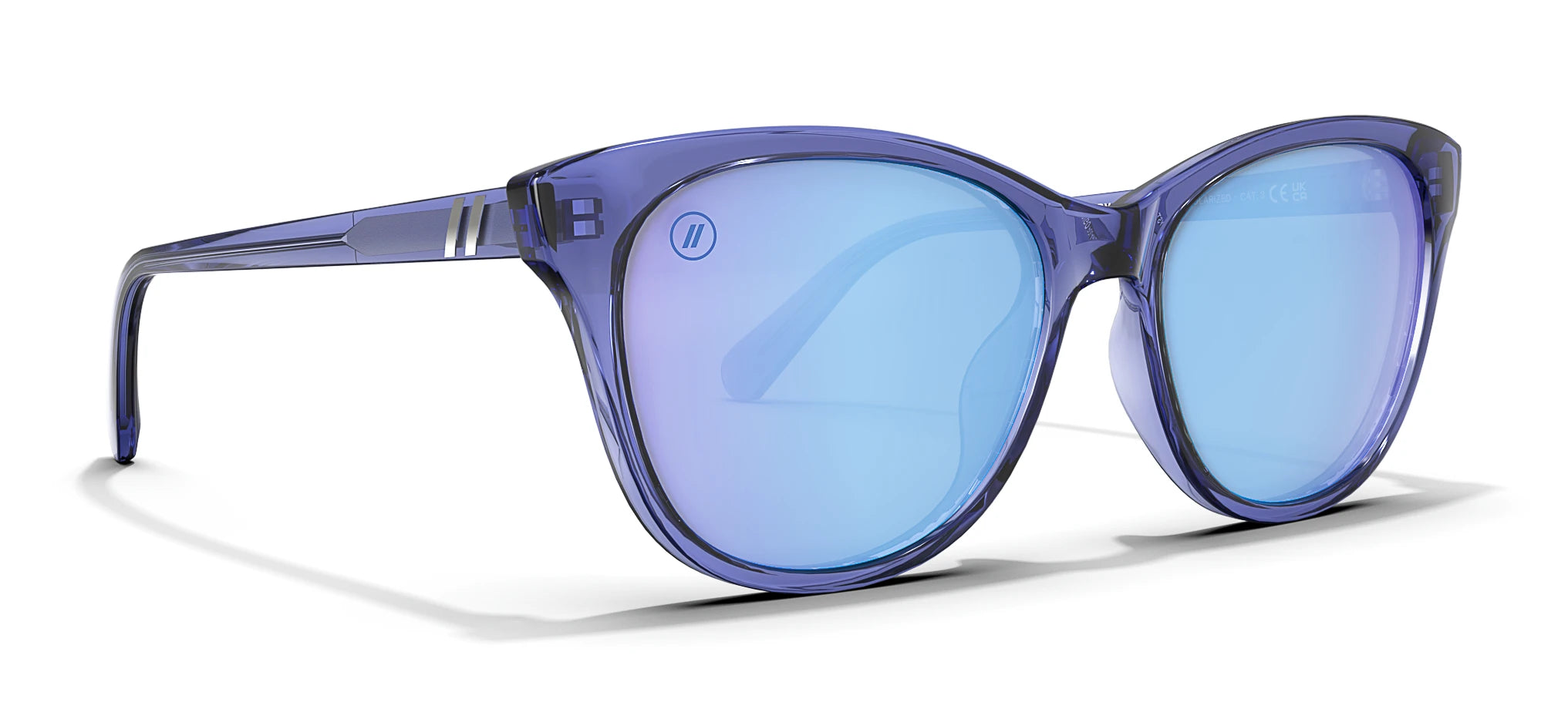 Blenders Palmy Sunglasses Accessories Blenders Crystal Indigo