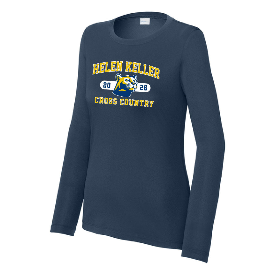 HKMS Cross Country Performance Long Sleeve Logowear HKMS Ladies XS
