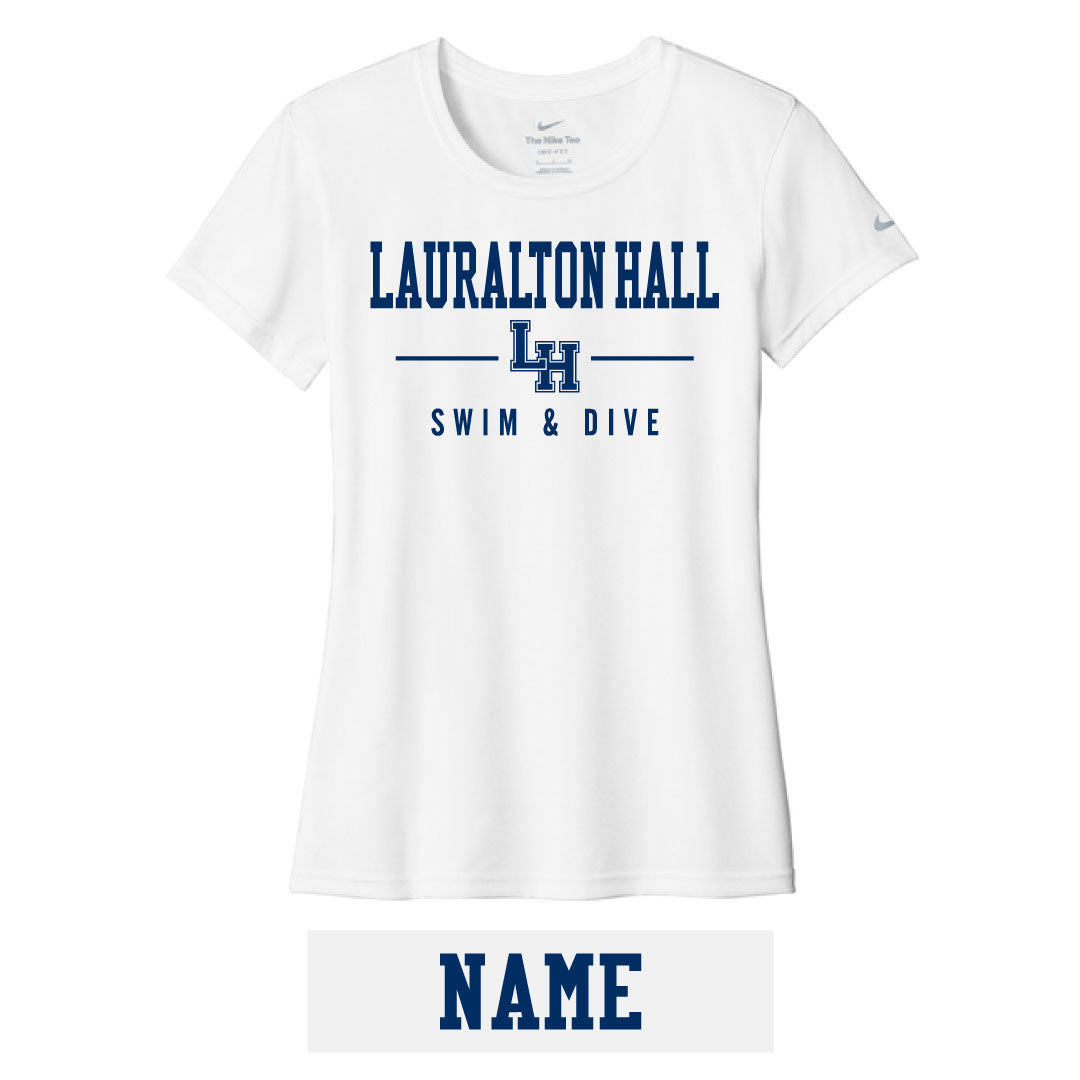 LH Swim & Dive Nike Dri Fit Short Sleeve