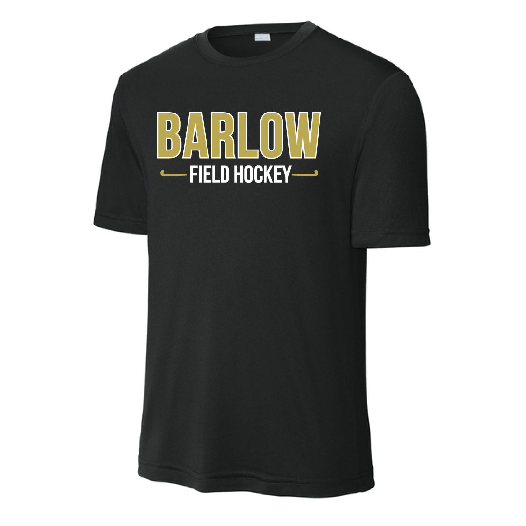 Barlow Field Hockey Performance Tee Logowear Barlow Field Hockey Black Ladies XS