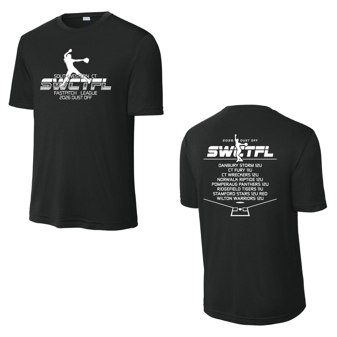 SWCT Performance Tee Logowear SWCT Black Youth S