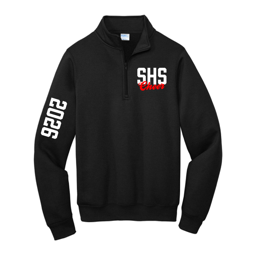 Stratford Cheer 1/4 Zip Sweatshirt Logowear Stratford Cheer Adult XS