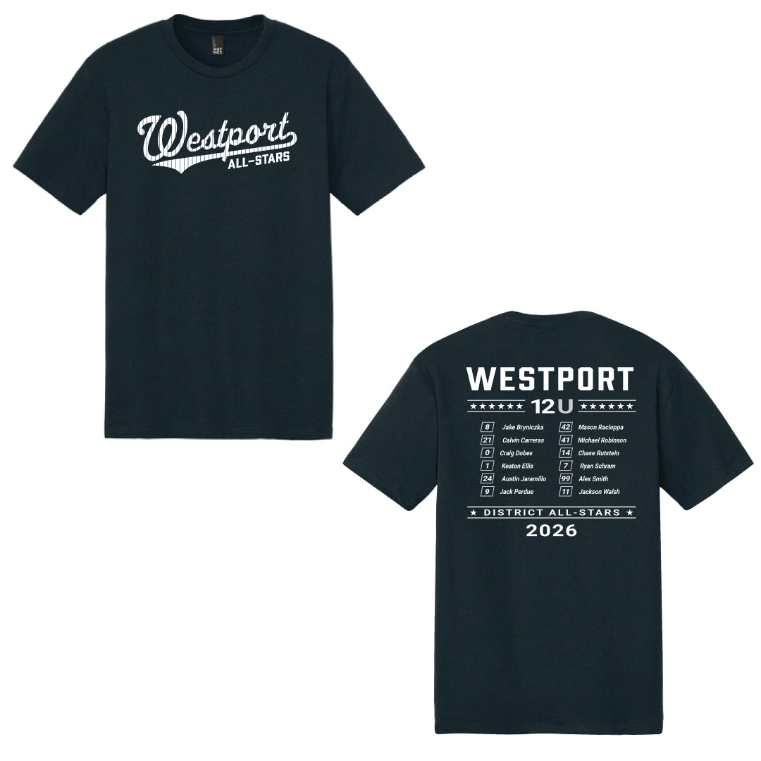 WLL District Fanwear Roster Tri Blend Tee