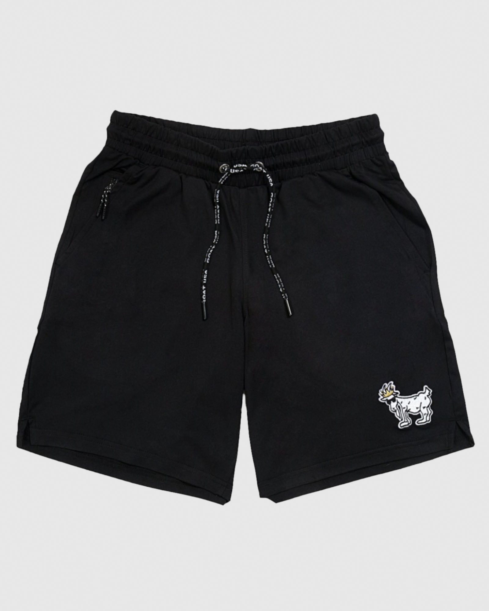 Goat Usa Youth Relaxed Knit Shorts Apparel Goat USA Black Boys' Small 