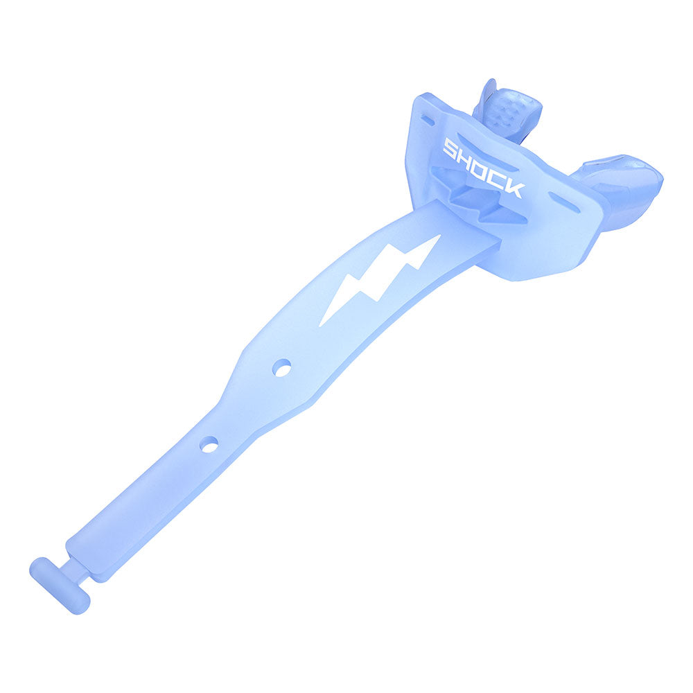 Shock Doctor Thunder Bolt Lip Guard Accessories United Sports Brands Translucent Columbia Blue/White