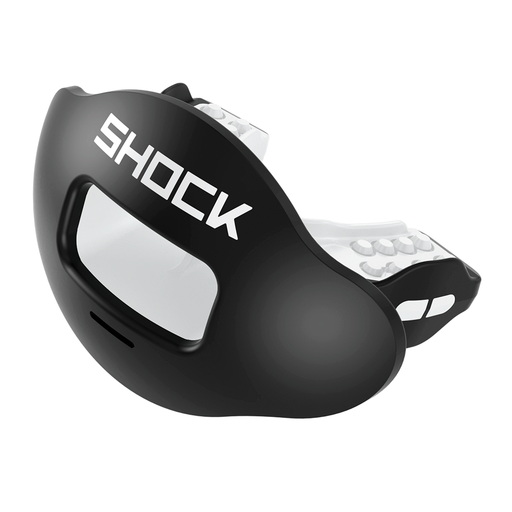 Shock Doctor Max AirFlow 2.0 Convertible Lip Guard Accessories United Sports Brands Black/White  