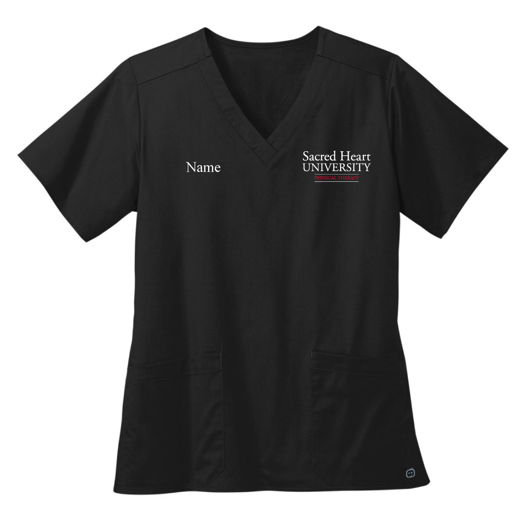SHU DPT Vneck Scrub Top