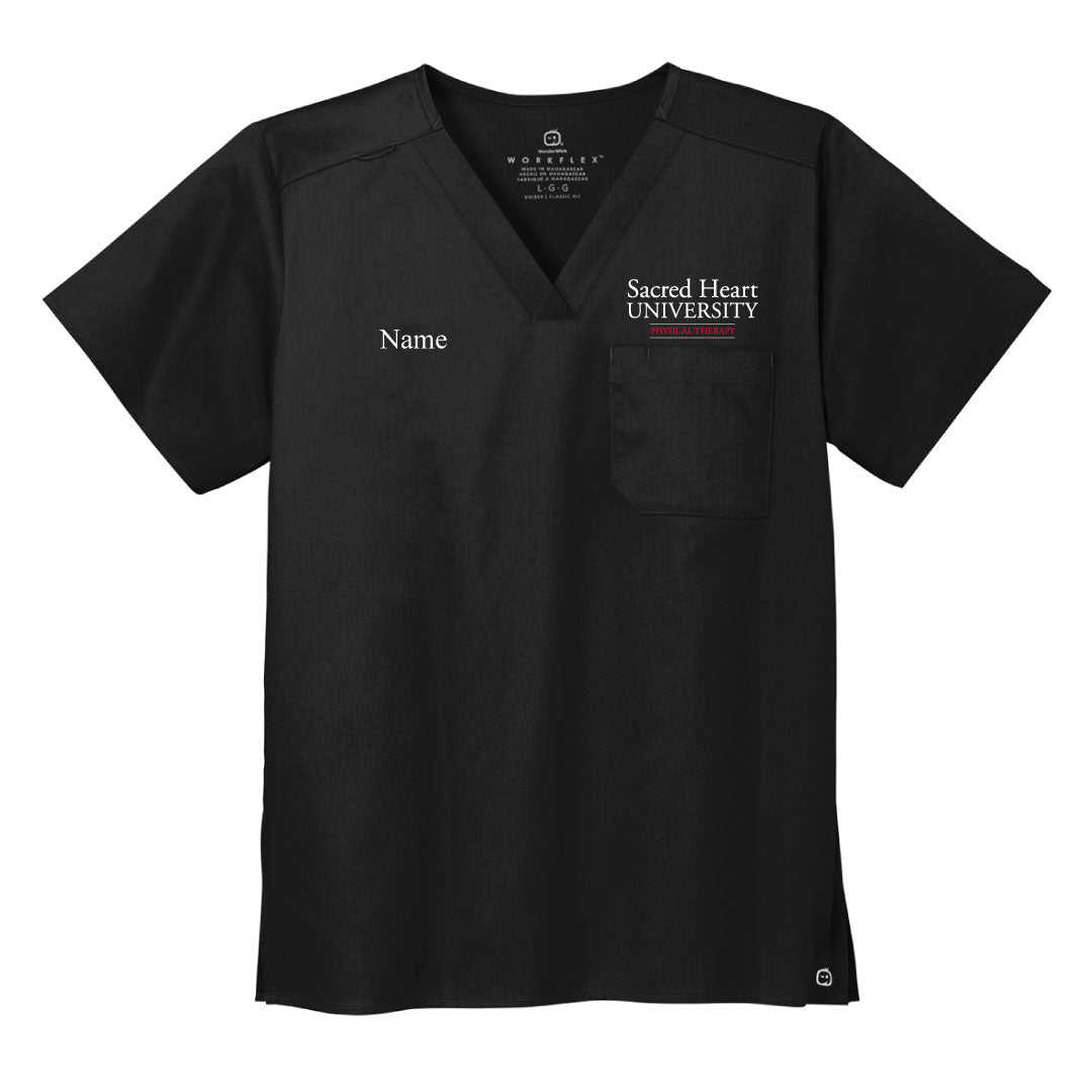 SHU DPT Vneck Scrub Top