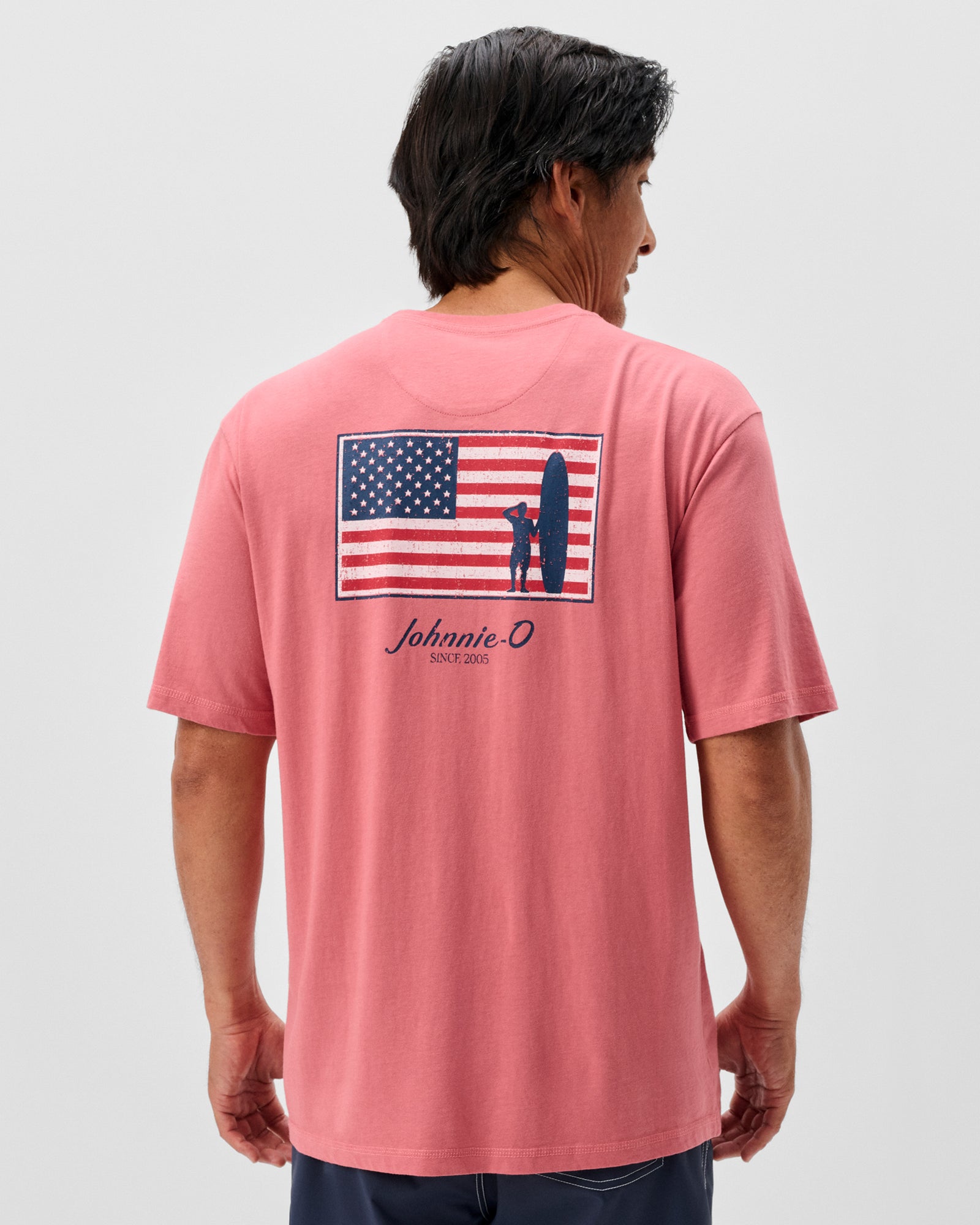 Johnnie-O Men's American Dream Dale Cotton Blend T-Shirt Apparel Johnnie-O Bandana Small