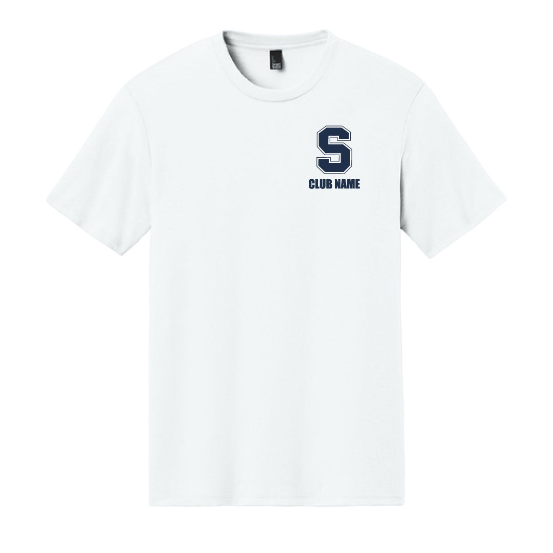 Staples HS Clubs Tri Blend Tee Logowear Staples HS Clubs White Adult XS
