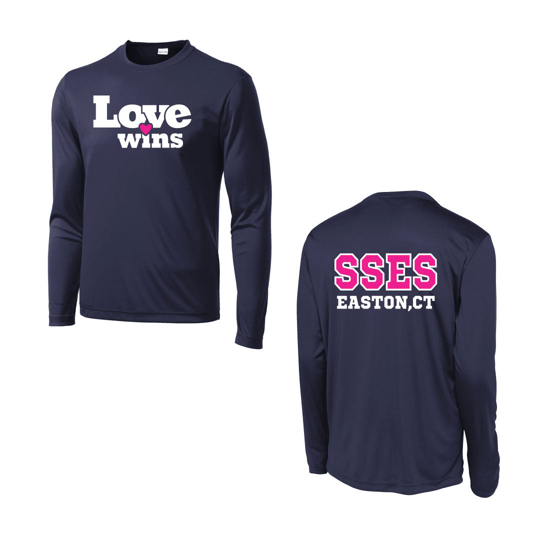 SSES Viki Soto 5K Performance Long Sleeve Logowear Viki Soto 5K Navy Youth S
