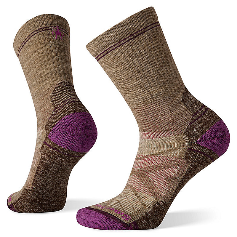 Smartwool Womens Hike Light Cushion Crew Socks Apparel Smartwool Fossil-880 Small 