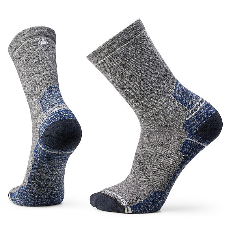 Smartwool Hike Light Cushion Crew Socks Apparel Smartwool Ash/Charcoal-H85 Medium 