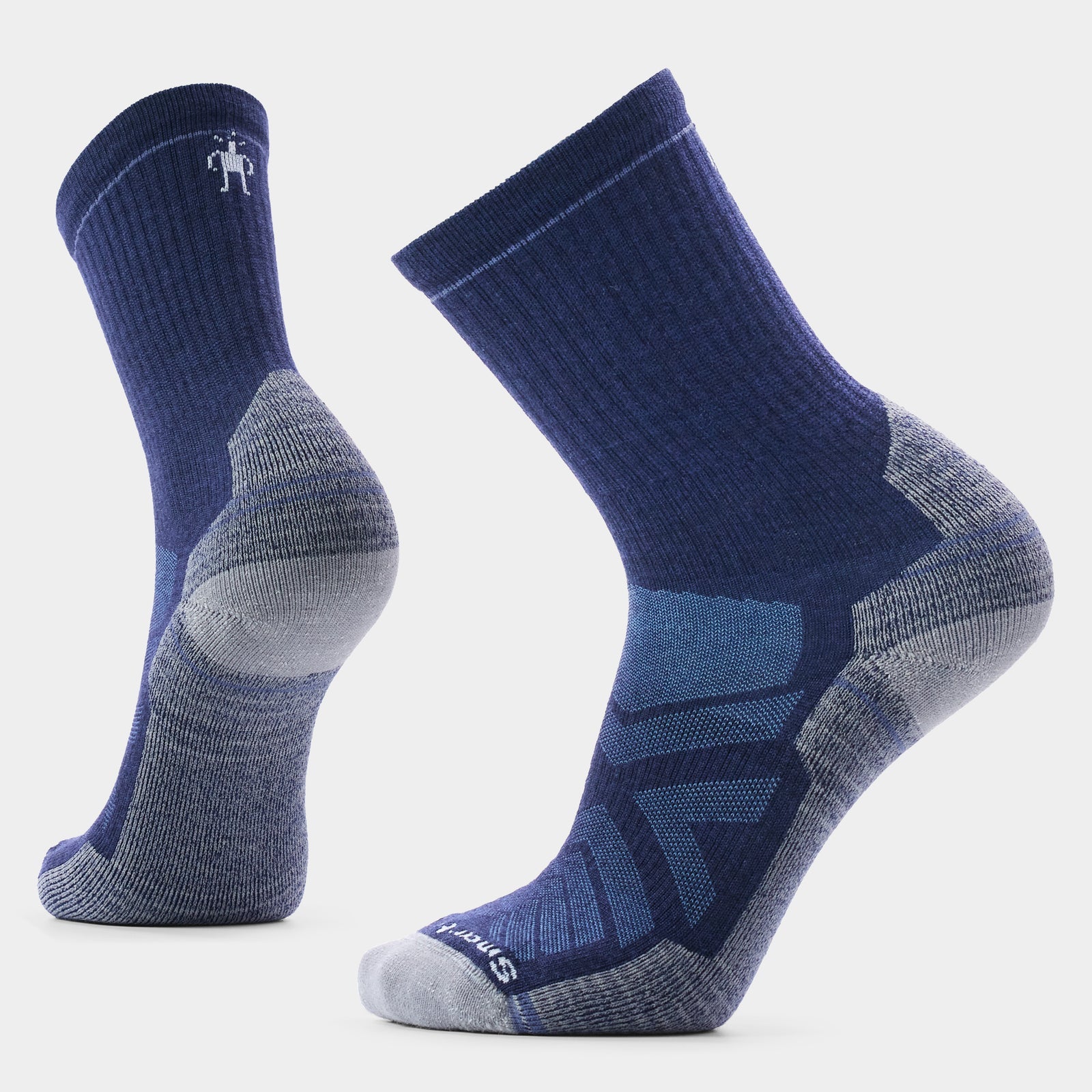 Smartwool Hike Light Cushion Crew Socks Apparel Smartwool Deep Navy/Nightfall Blue-Q29 Medium