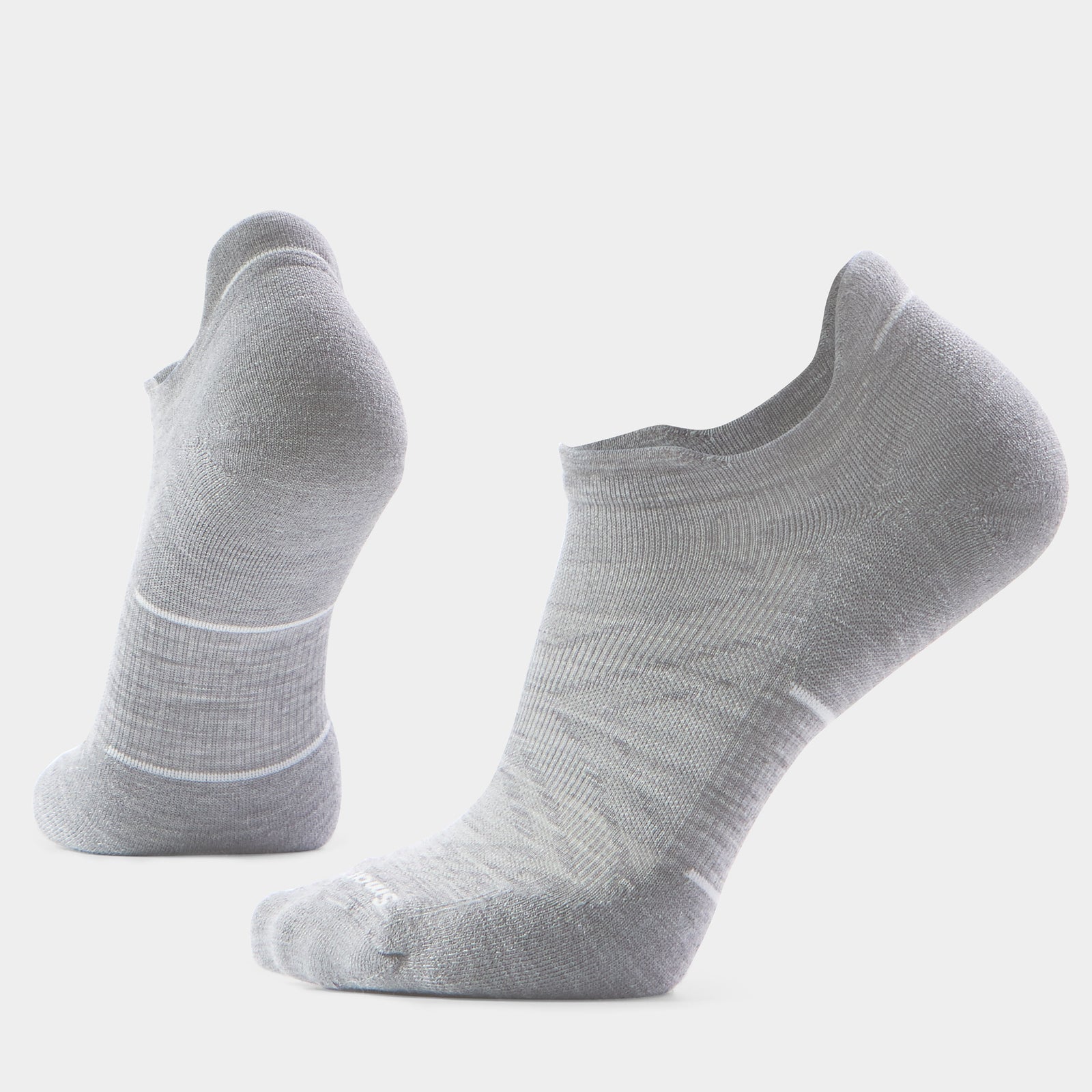 Smartwool Run Targeted Cushion Low Ankle Socks Apparel Smartwool Light Gray-039 Medium