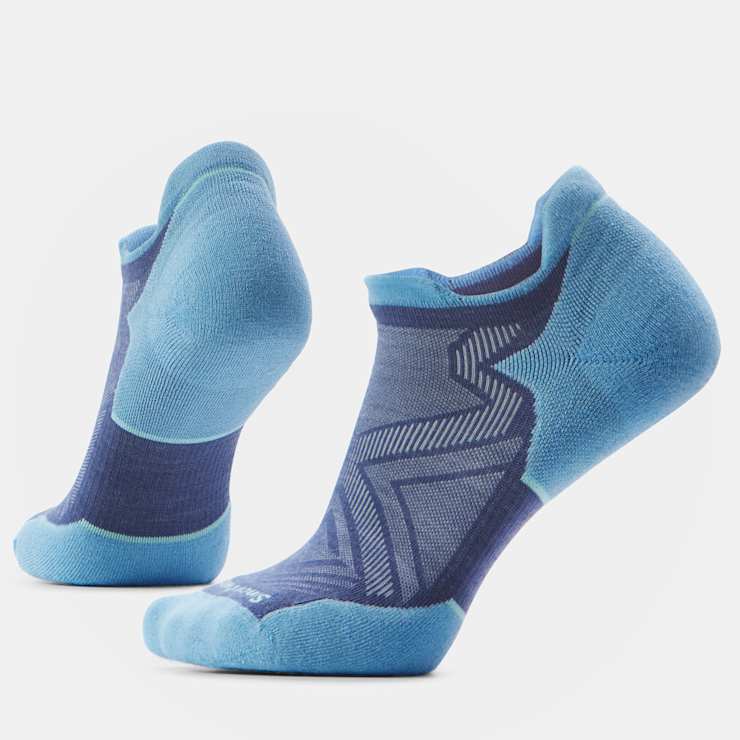 Smartwool Women's Run Targeted Cushion Low Ankle Socks Apparel Smartwool Nightfall Blue Small