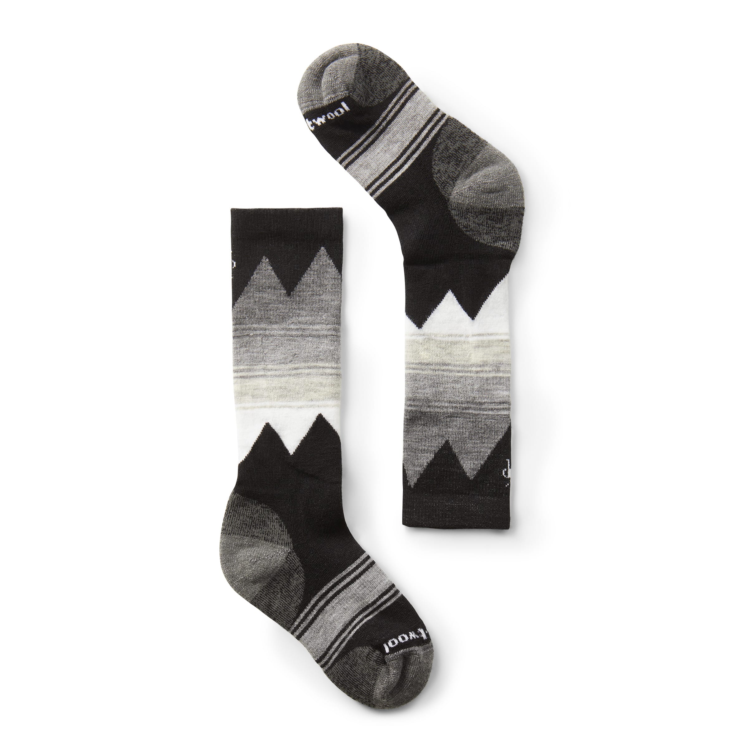 Smartwool Kids' Ski Light Cushion Over The Calf Socks Apparel Smartwool Black-001 Small