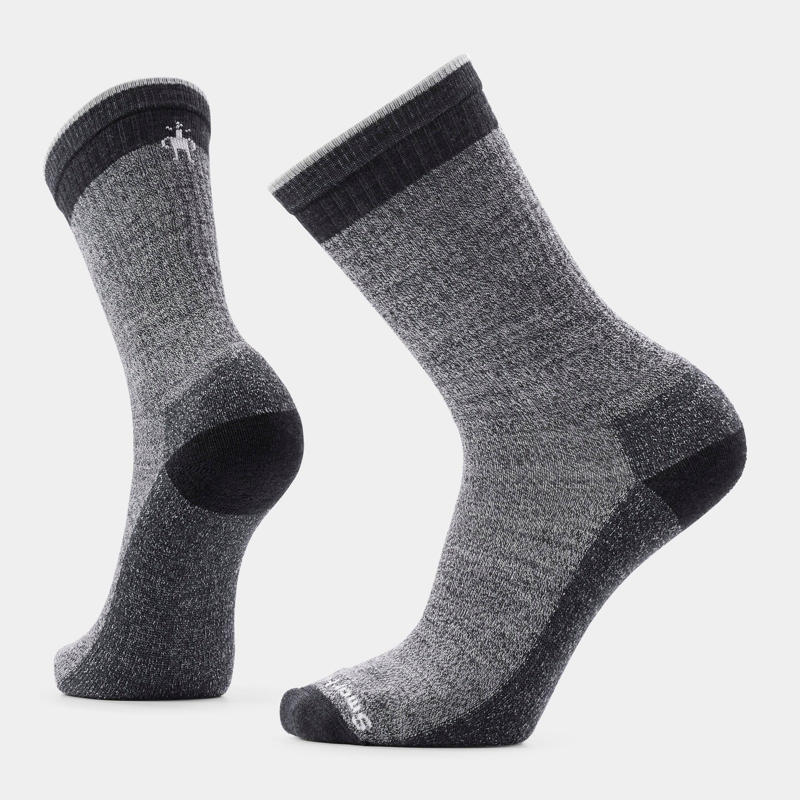 Smartwool Everyday Rollinsville Crew Socks Apparel Smartwool Ash Charcoal Medium