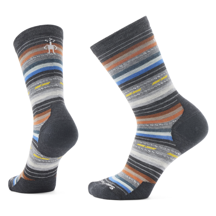 Smartwool Everyday Margarita Zero Cushion Crew Socks Apparel Smartwool Frosty Green Small 