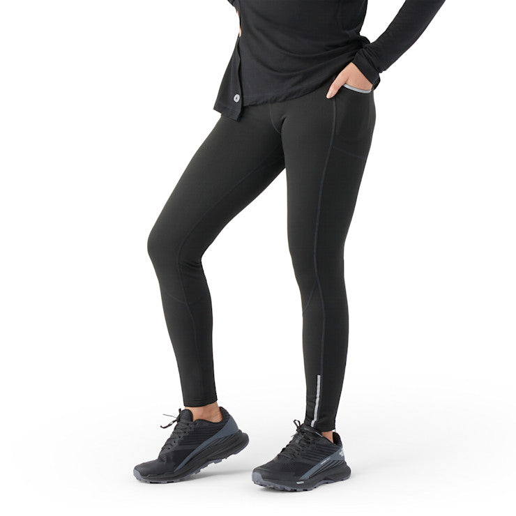 Smartwool Women's Active Fleece Tight Apparel Smartwool Black-001 XSmall 