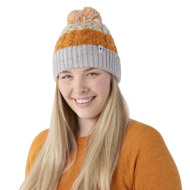 Smartwool Isto Retro Beanie Accessories Smartwool Marmalade-L86  