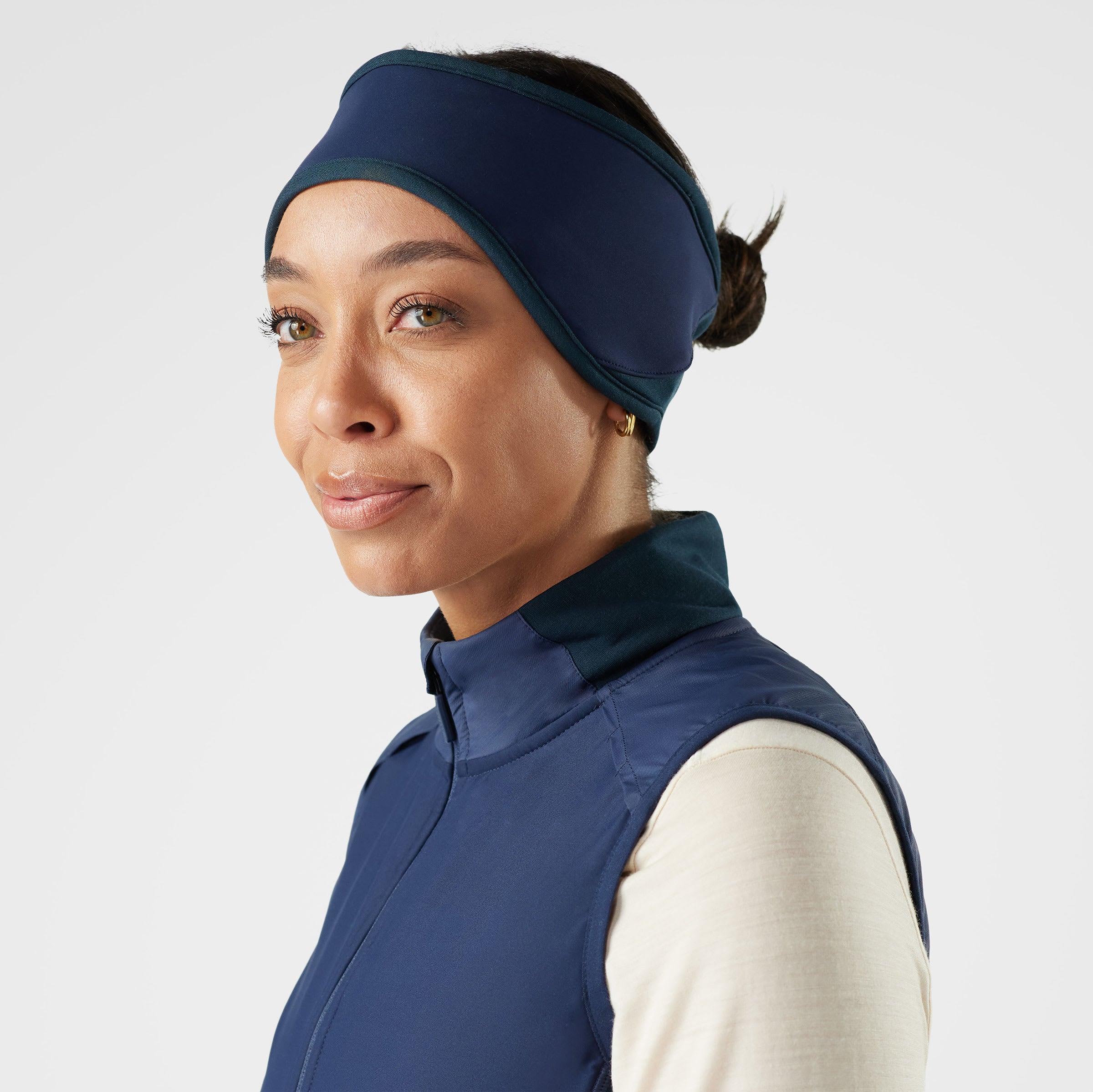 Smartwool Active Fleece Wind Headband Accessories Smartwool Deep Navy-092