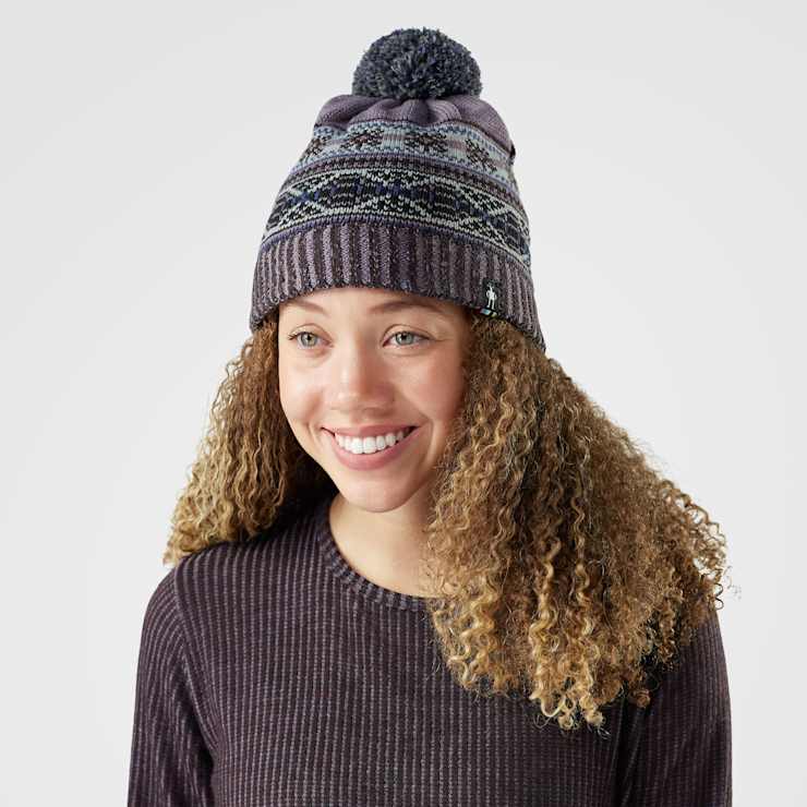 Smartwool Chair Lift Beanie Accessories Smartwool Chalk Violet Heather-N81