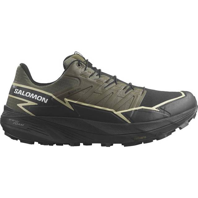 Salomon Men's Thundercross GTX Footwear Salomon Olive Night/Black/Alfalfa 8 