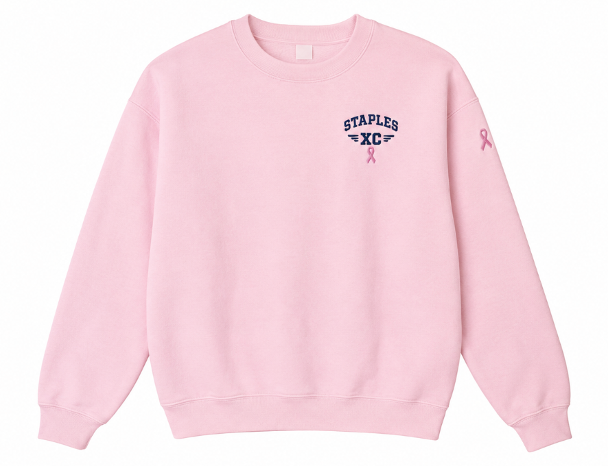 Staples Girls XC Crewneck Sweatshirt-BCA