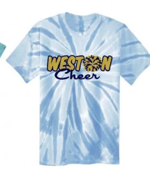 Weston Youth Cheer Tie Dye Tee
