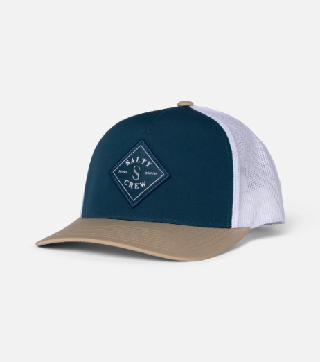Salty Crew Sealine Retro Trucker Hat Accessories Salty Crew Navy/Khaki