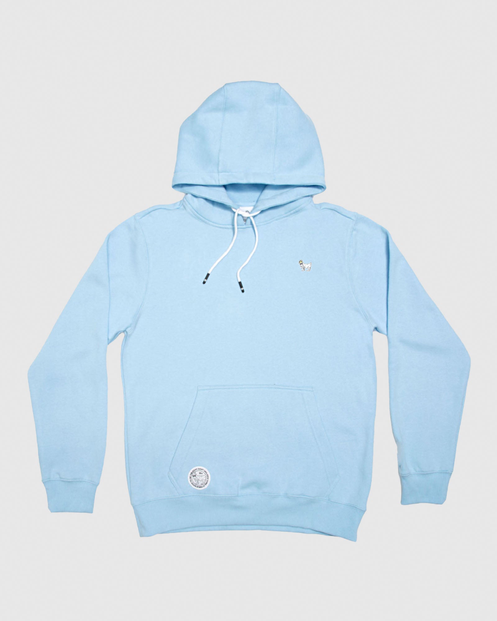 Goat Usa Youth Og Little Goat Embroidered Hooded Sweatshirt Apparel Goat USA Carolina Blue Youth Small 