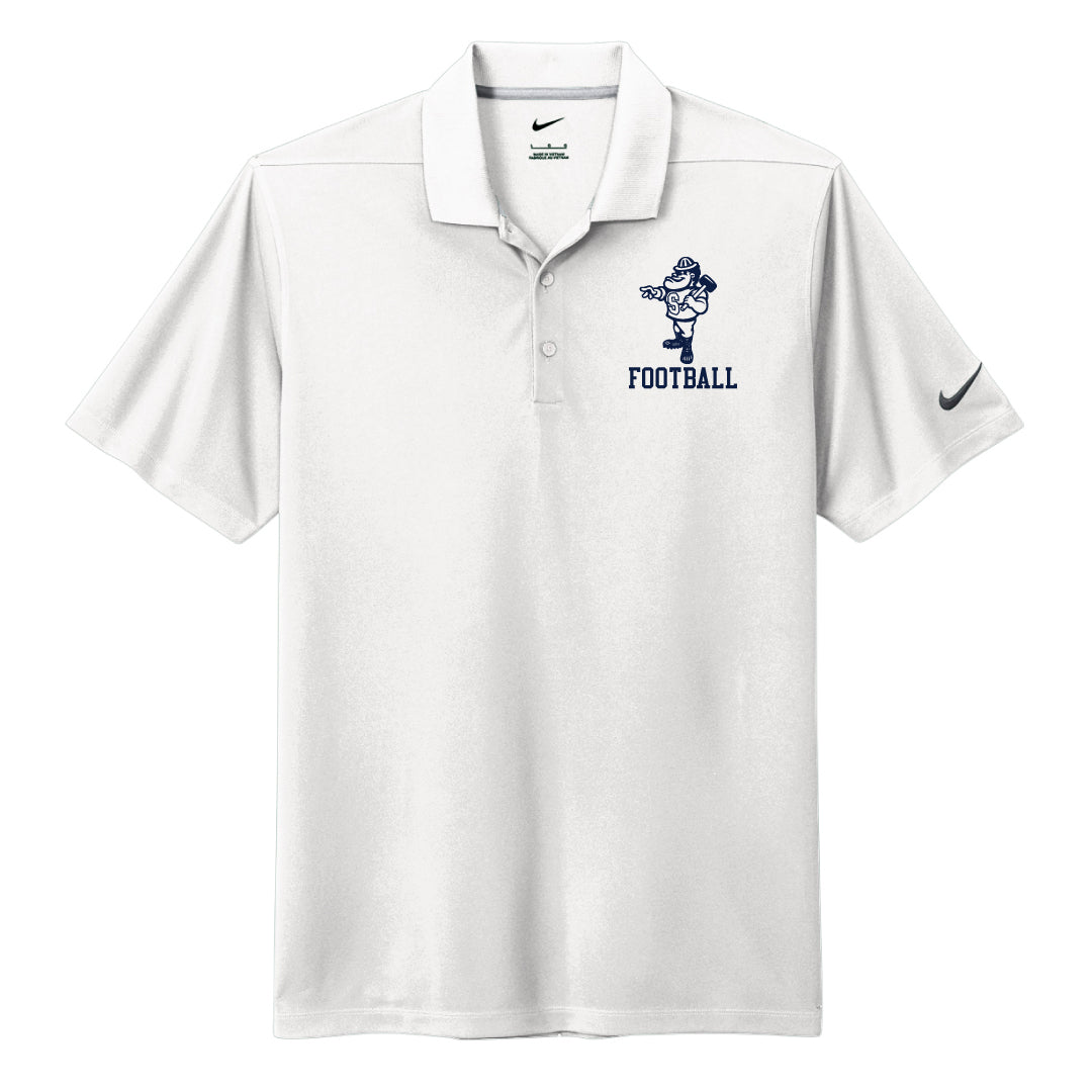 Staples Football Nike Dri Fit  Polo Logowear Staples Football White Adult S 